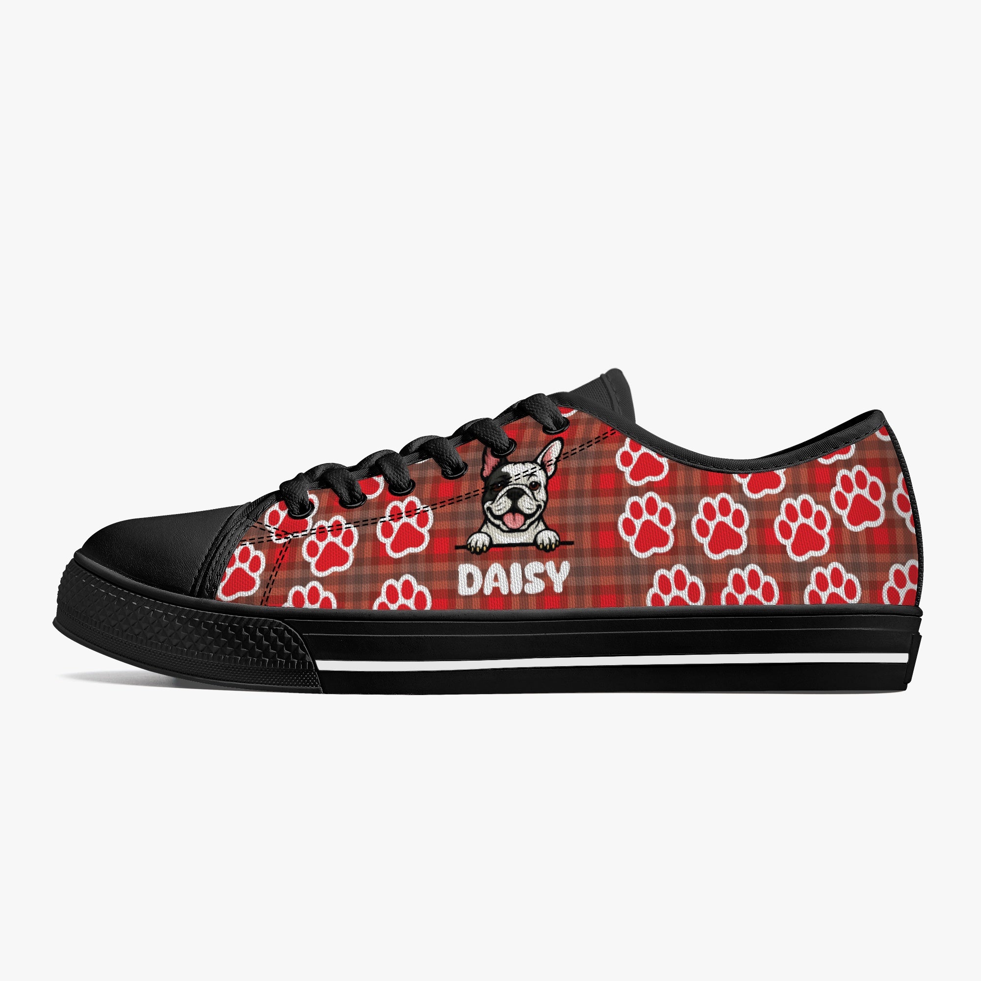 Hunter - Personalized Classic Low-Top Canvas Shoes