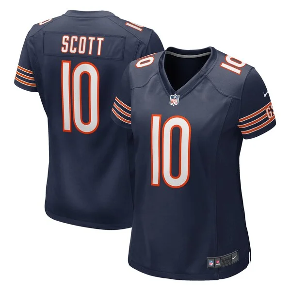 None Tyler Scott Game Jersey - Navy | NFL Player Jersey | NFL Football