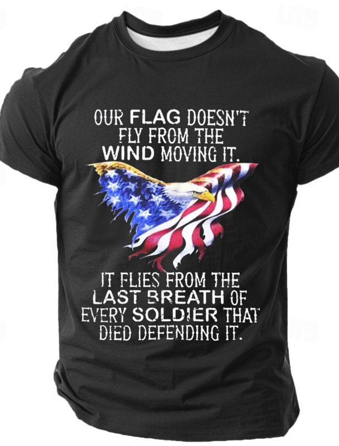 4th of July 2026 250th Memorial Day Men's Patriotic Vintage Retro Patriot 3D Print Veteran Crew Neck Short Sleeve T-Shirt Casual Outdoor Sports Street