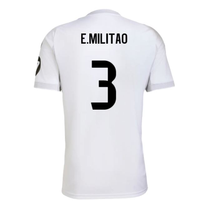 2025-2026 Real Madrid RM Elite Home Shirt (E.Militao 3) - Discounted