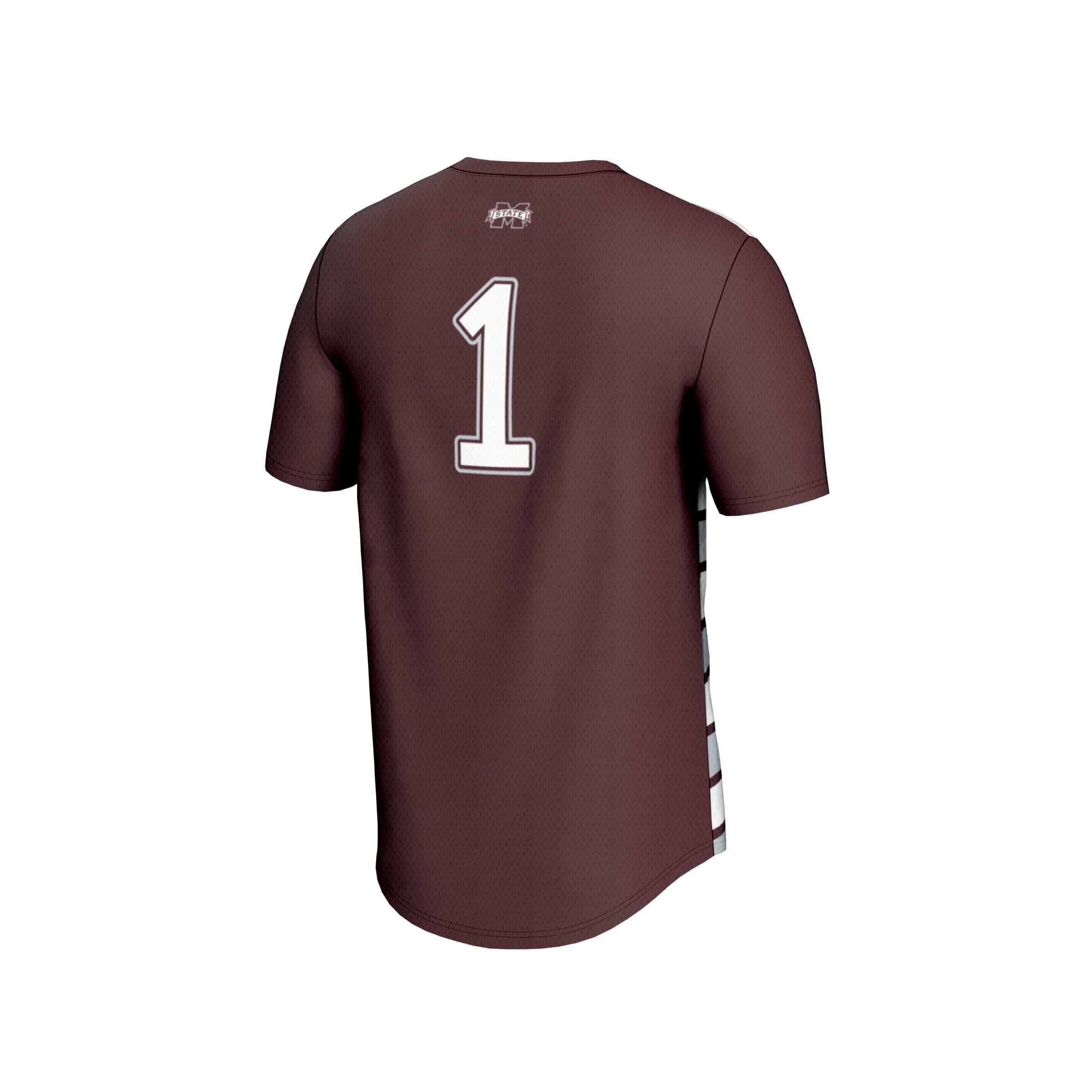 #1 Mississippi State Bulldogs GameDay Greats Youth Lightweight Soccer Fashion Jersey - Maroon