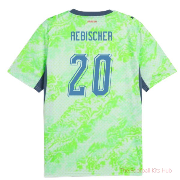 [LK] 2026/27 Switzerland Away Shirt (Aebischer 20)