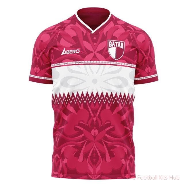 Qatar 2026-2027 Concept Home Kit (Libero) Adult Short Sleeve