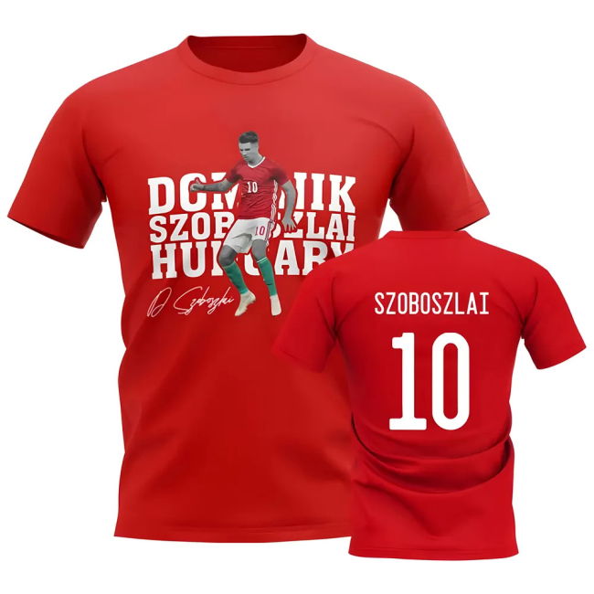 Hungary Soccer Squad Sleek Home Football Shirt
