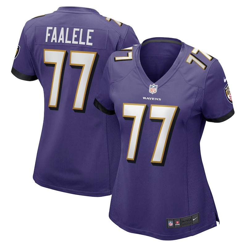 None Daniel Faalele BAL Ravens Modern Premium-Quality Jersey