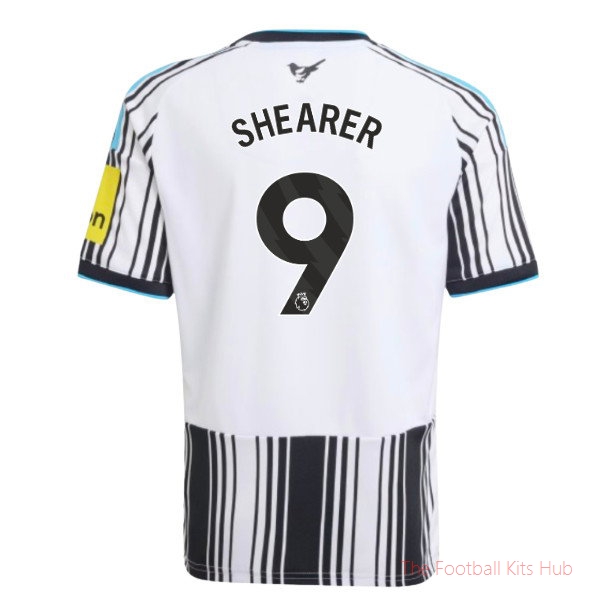 2026-2027 Newcastle United Home Shirt Shearer #9 Kids' Club Jersey