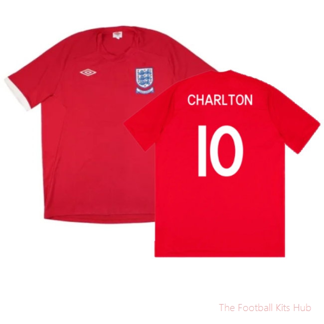 England 2010-11 Away (L) (Good) (Charlton 10)