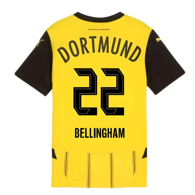 Official Licensed Dortmund Bellingham #22 Modern Style Die-hard Foo...