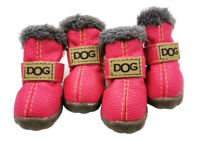 Lifestyle-Driven Stylish Warm French Bulldog Boots (cs030) for Home Use