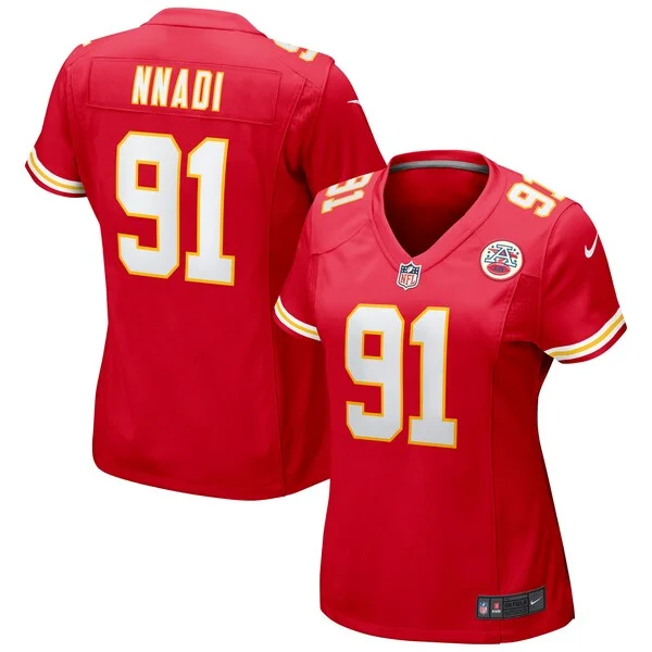 Performance Kansas City Chiefs Game Jersey - Premium Red NFL Fan Je...