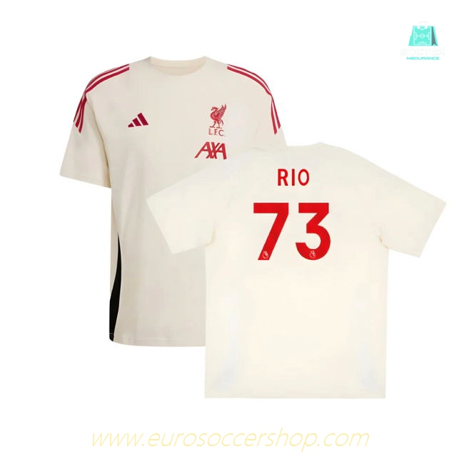 2025-2026 Liverpool Training Tee (White) (Rio 73)