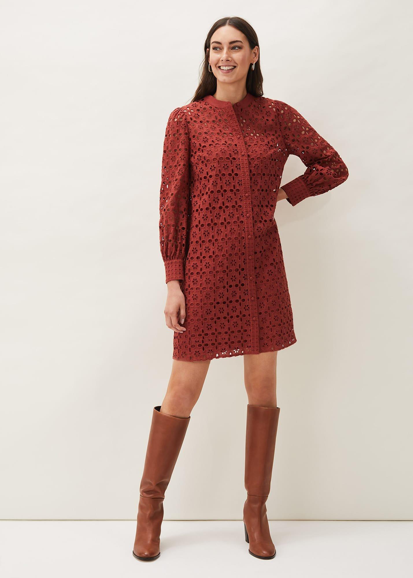 Rihanna Broderie Tunic Dress