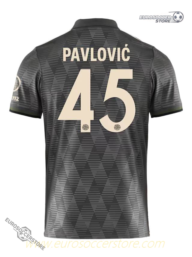 Bayern Munich Oktoberfest Pavlović Number 45 Jersey for the 24-25 Season