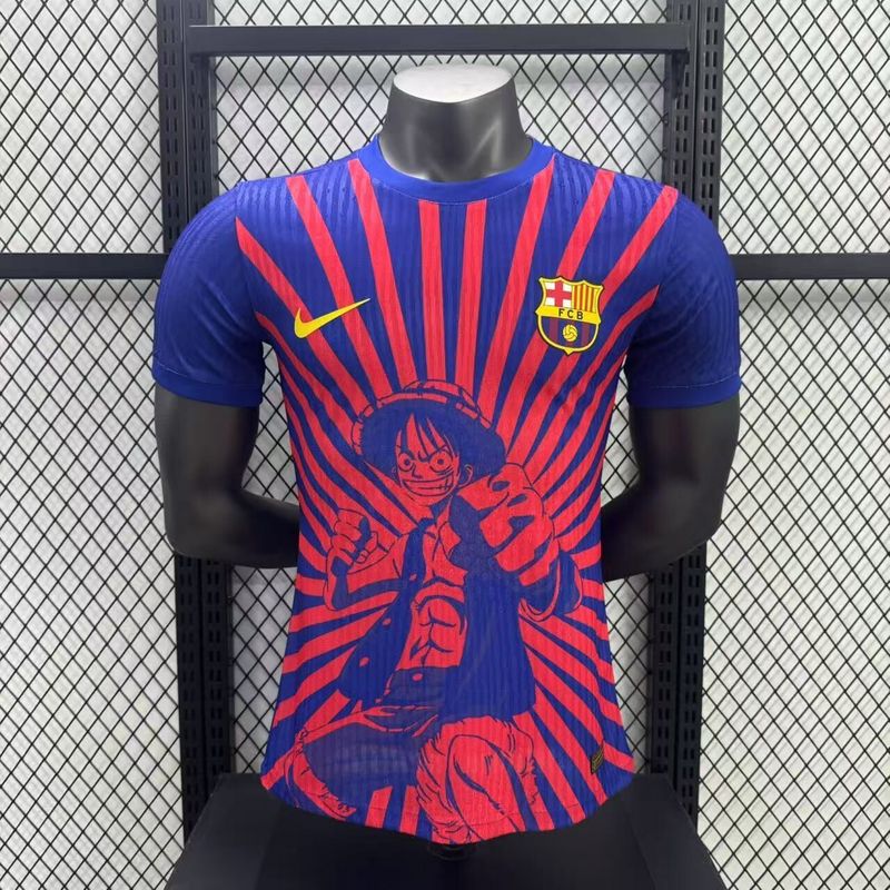 Moisture Wicking Barca 2526 Barcelona X One Piece Football Shirt