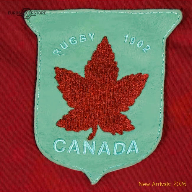 Canada National Team Rugby T-shirt - Redwhite - Premium Collection