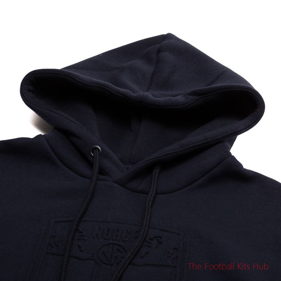 Men Norway Crest Hoodie - Navy