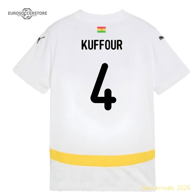 Football Team Kuffour Durable Kids Jersey Puma Drycell Stretchy