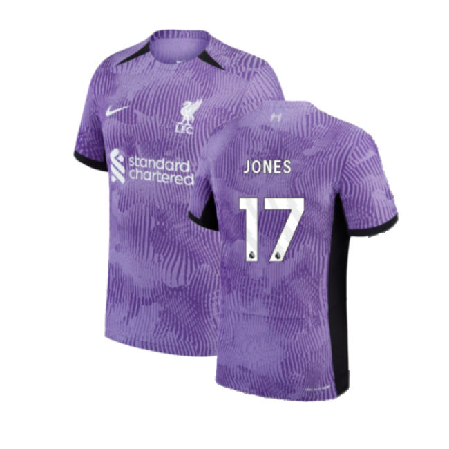 Liverpool Third Football Shirt 2023-20 Season Jones 17 L M S