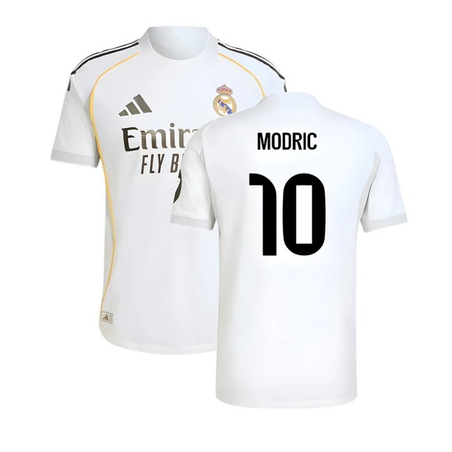 2025-2026 Real Madrid Authentic Home Shirt for (Adult