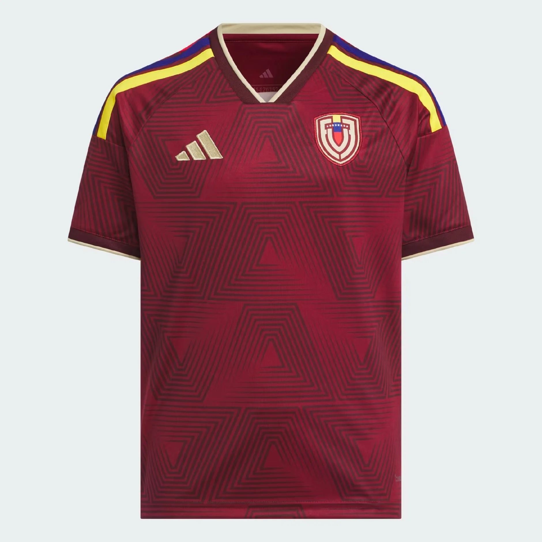 Venezuela 2026 Youth Home Jersey - Tepui Mountain Edition Junior Kit