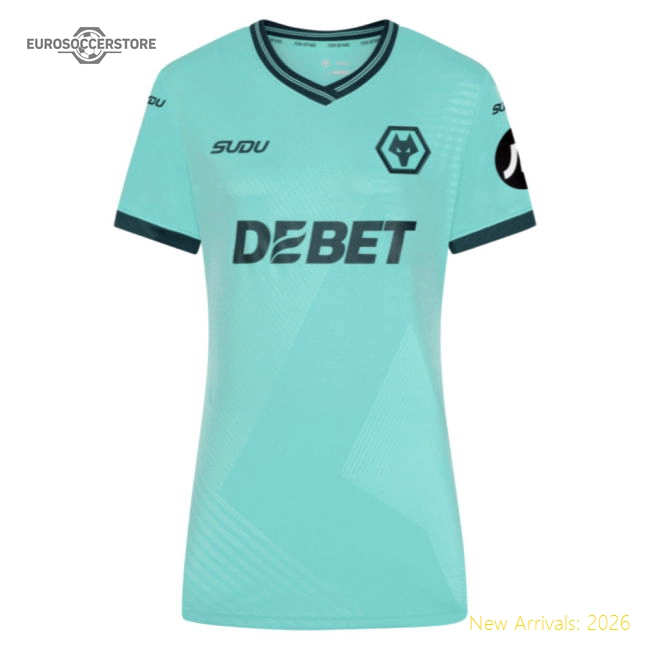 Luxury 2025-2026 Wolves Away Shirt (womens) - Official Edition