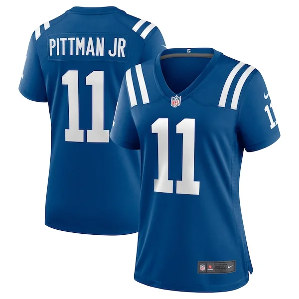 None Michael Pittman Game Jersey - Royal | NFL Player Jersey