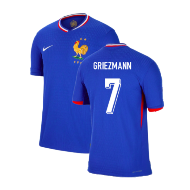 France 2024 Home Jersey Shirt Football Fan Apparel Football Fan Gear