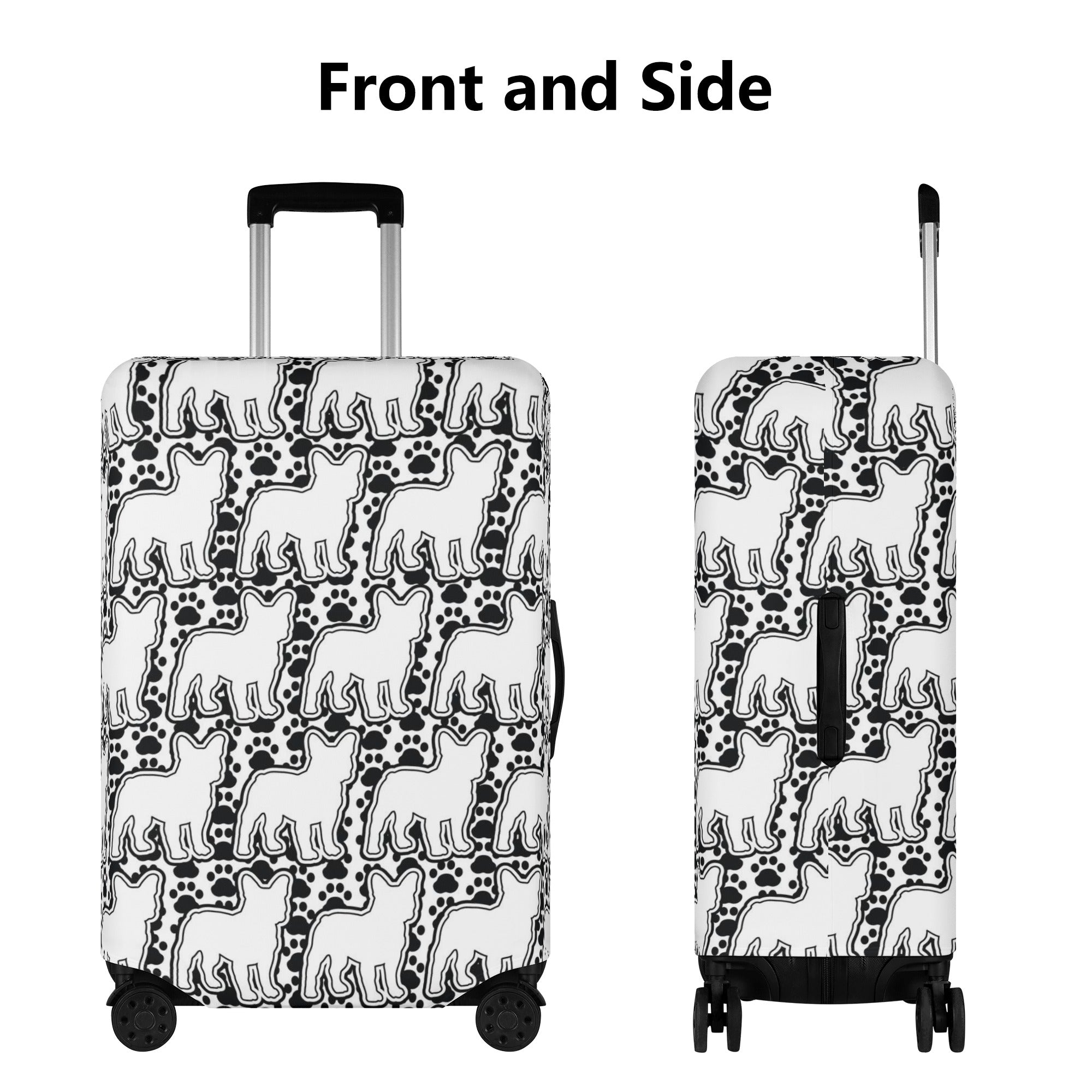 French Bulldog Rex Luggage Cover Cute Frenchie Essential