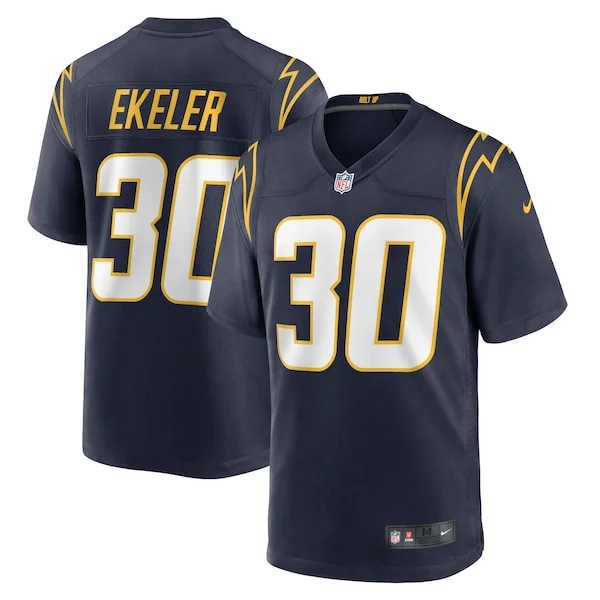 None Game NFL Jersey - Navy | Top-Grade Football Apparel | NFL Footbal