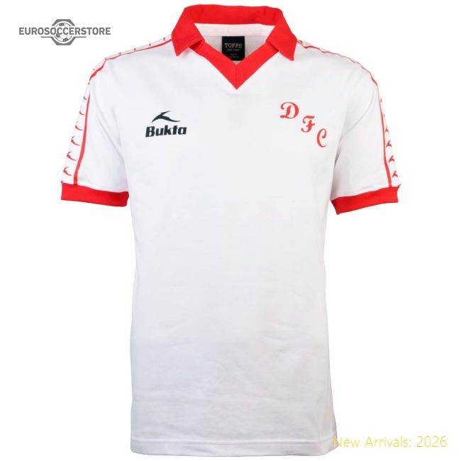 High-quality Darlington 1977-1979 Bukta Retro Football Shirt