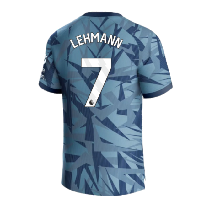 High-Quality 2023-2024 Aston Villa Third Kit Performance Lehmann 7
