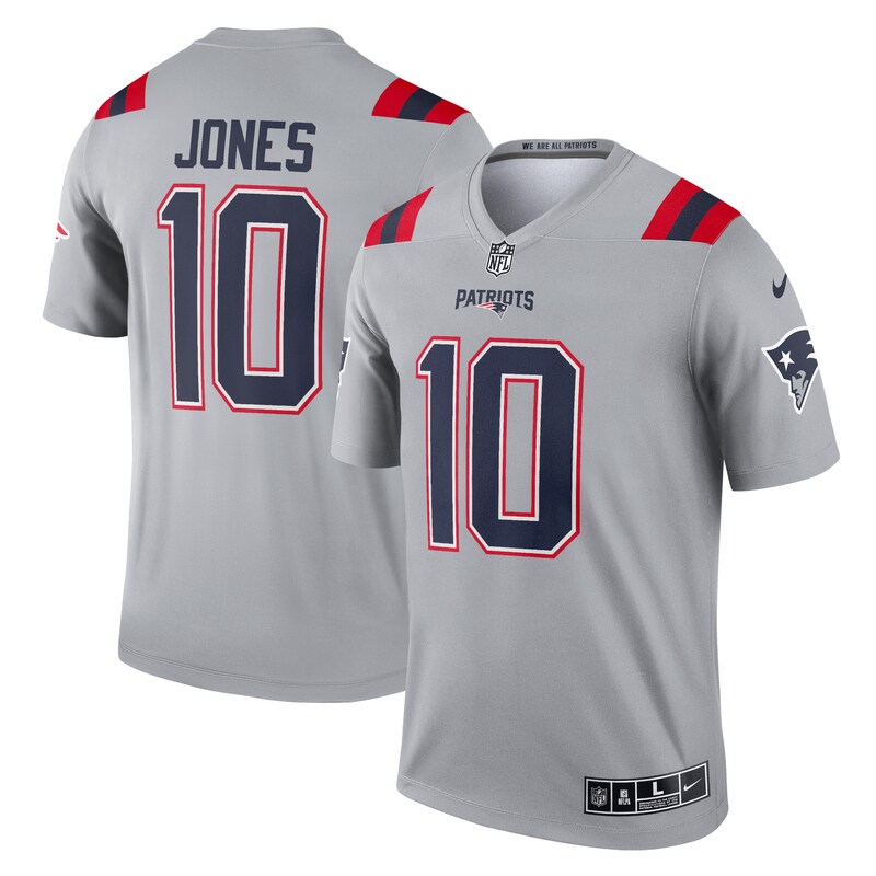 None Mac Jones NE Patriots Retro Authentic Jersey Football Apparel