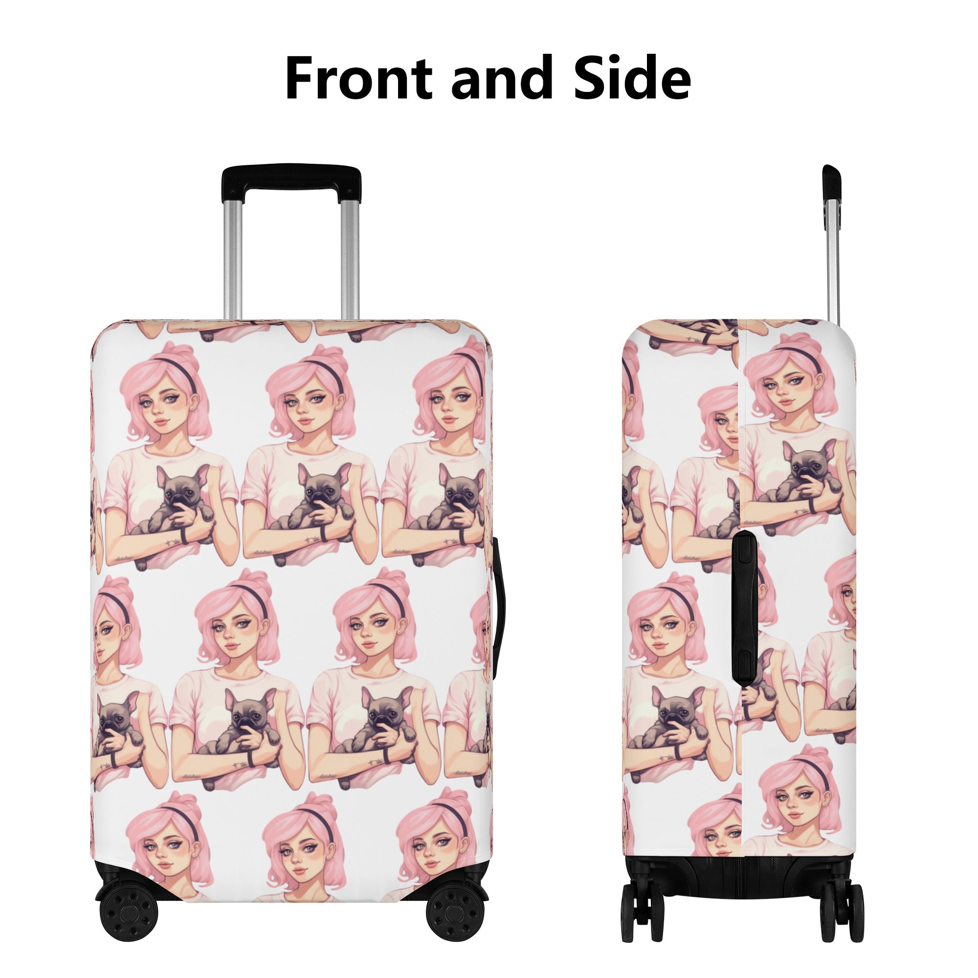 French Bulldog Charlie Luggage Cover Comfy Pet Product