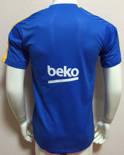 Barcelona 2015-16 Blue Training Shirt - Official Replica 11790