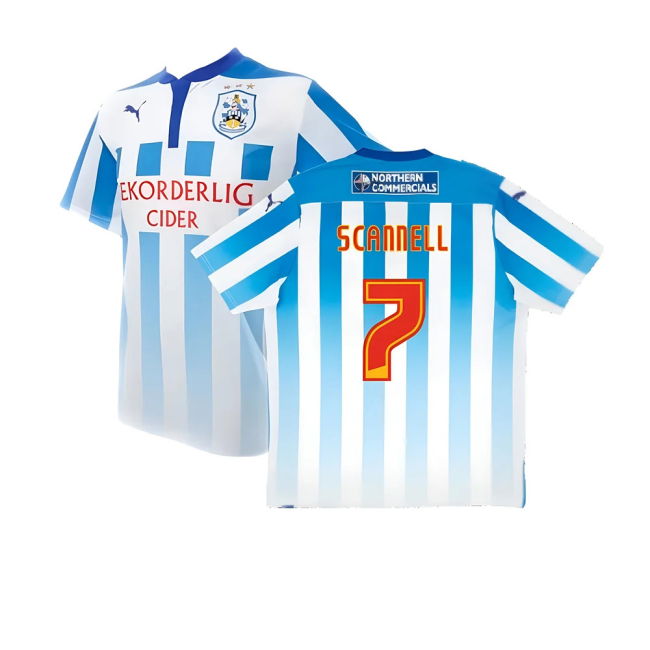 Men's Huddersfield 2014-15 Home Shirt ((Very Good) S) (Scannell 7)