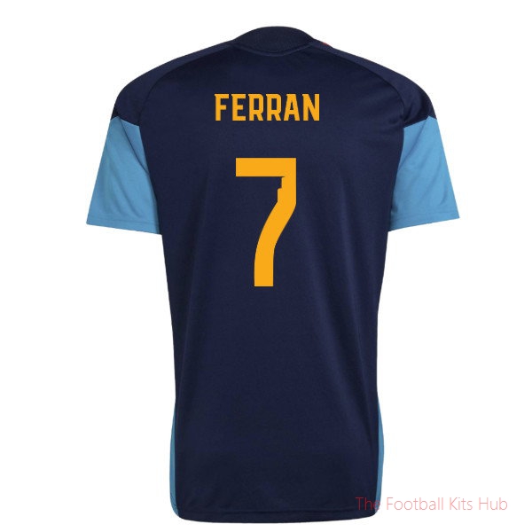 [JED] 2026/27 Spain Training Jersey (Night Indigo) (Ferran 7)