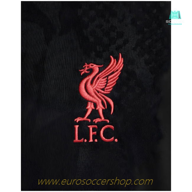 2024-2025 Liverpool Academy Pro Third Pre-Match Top (Black)