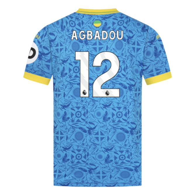 2025-2026 Wolves Third Modern Limited Stock Retro Jersey Agbadou #139
