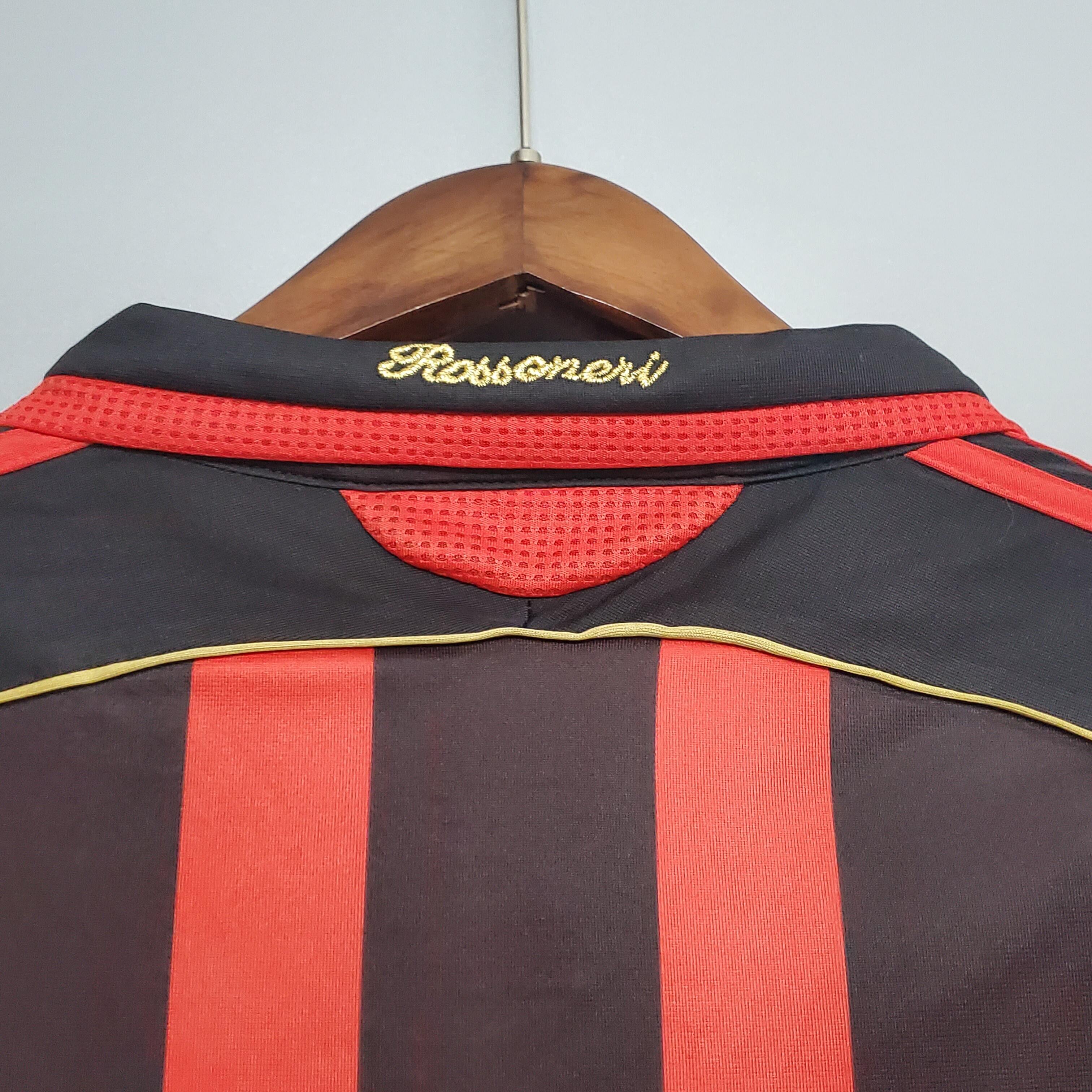 Cheap 2006-2007 AC Milan Home retro kit