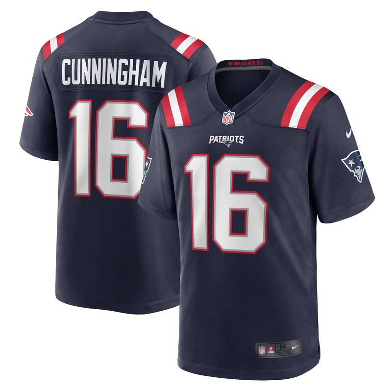 None Malik Cunningham NE Patriots Championship Professional Jersey