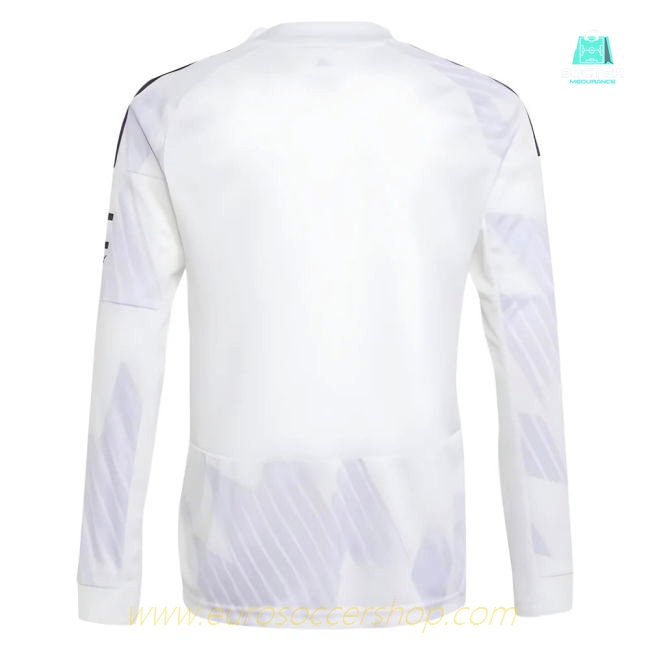 2025-2026 Man Utd Long Sleeve Away Shirt (Kids) (Yoro 15)