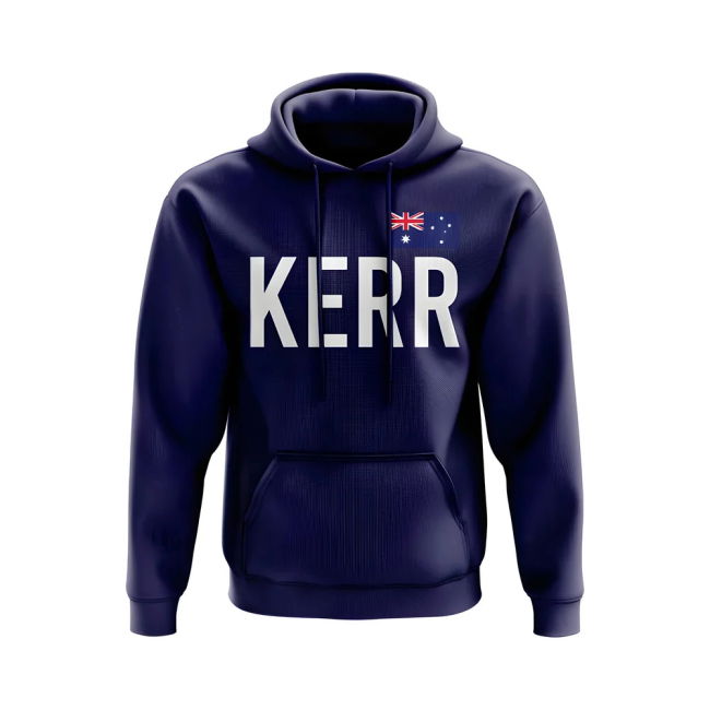 Performance Sam Kerr Australia Name Hoody (Navy) Kit Official