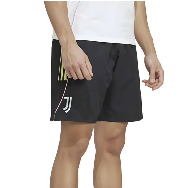 2025-2026 Juventus Downtime Shorts (Black)