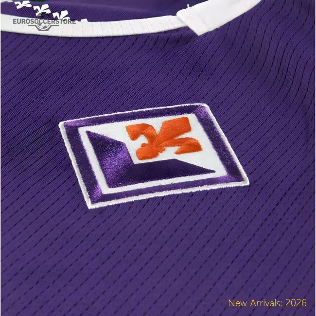 Genuine Official 2025-2026 Fiorentina Home Shirt