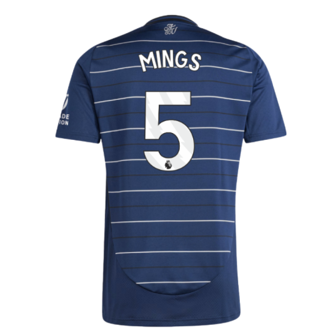 Authentic 2024-2025 Aston Villa Third Shirt (mings 5) - Premium