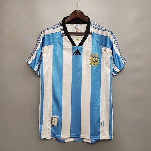 Authentic 1998 Argentina Camiseta World Cup World Cup With Special