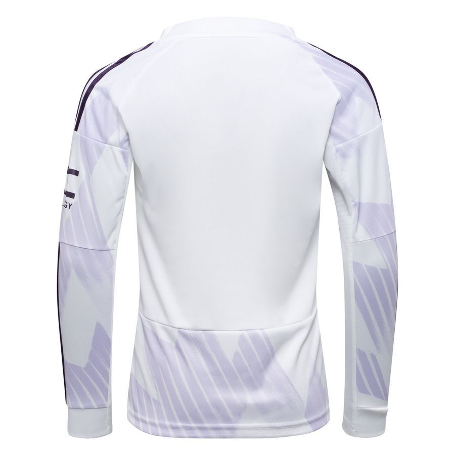 Manchester United Away Shirt 2025/26 Kids Long Sleeves