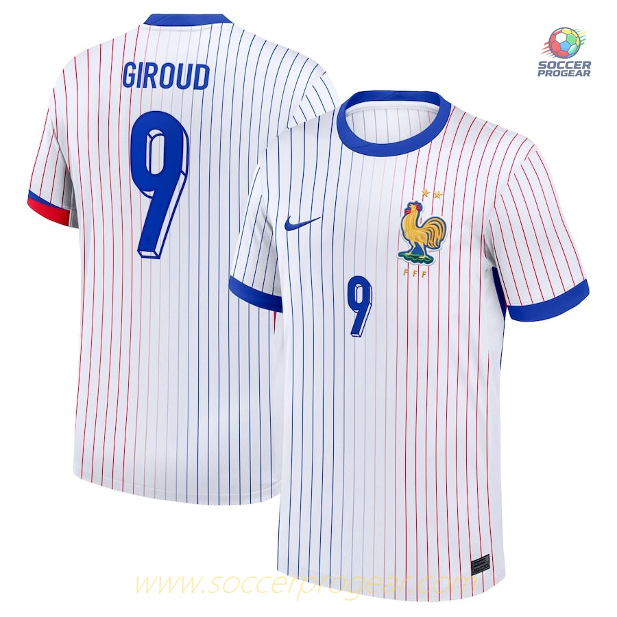 France Team Away Kids Team Jersey 2024-25 Edition Giroud