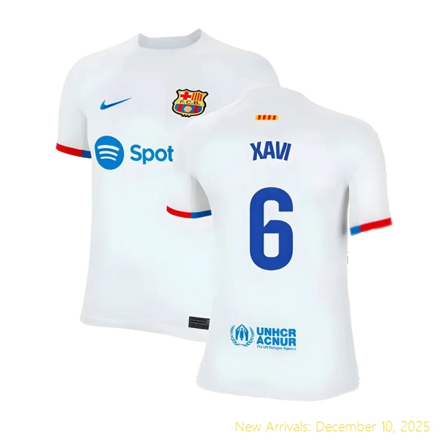 2023-2024 Barcelona Barca Premium Away Shirt (Kids) (Xavi 6)