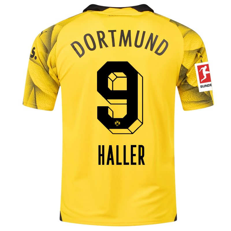 Borussia Dortmund Haller 2023-2024 Bun Third Jersey – Authentic Shirt